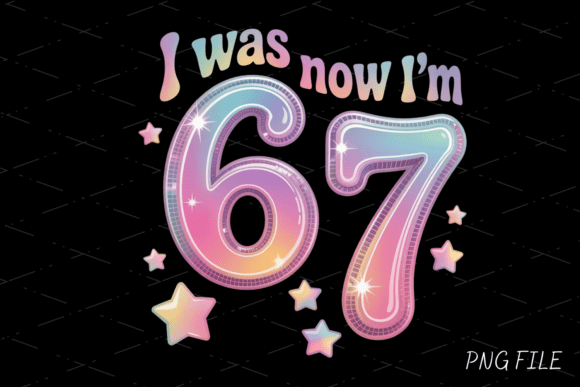 Download Shiny Pastel 67 Glitter Birthday Shirt - Premium Resources