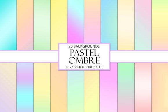 Download Pastel Ombre Scrapbook Background Papers - Scrapbook background Collection