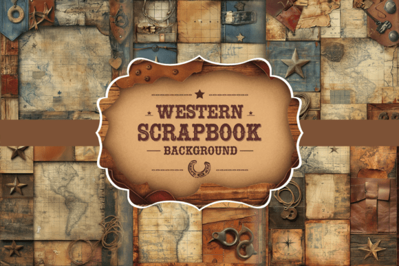 Download Western Scrapbook Background - Scrapbook background Collection